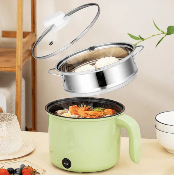 Smart Multifunctional Mini Electric Cooker | قدر كهربائي صغير متعدد الوظائف الذكي ✨